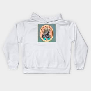 Mother Nature Collage Artwork Kids Hoodie